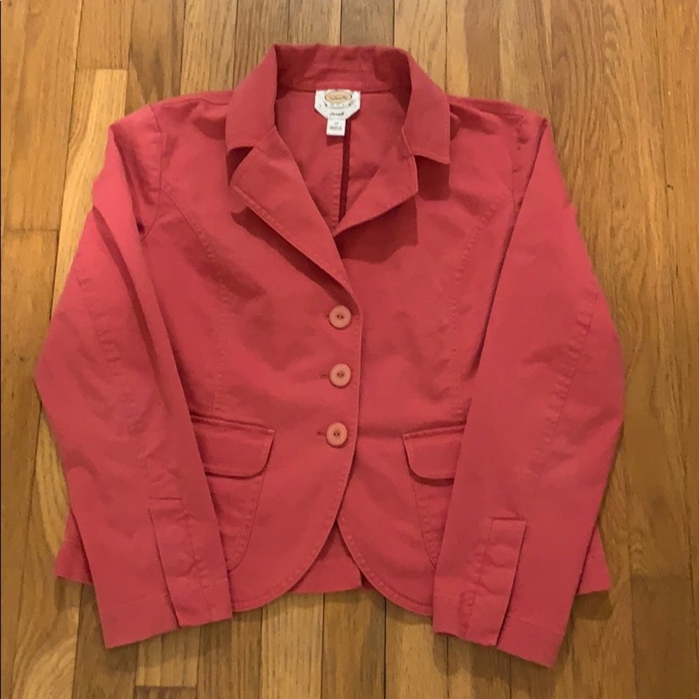 Talbots crop jacket